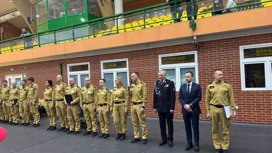 I Powiatowe Halowe Zawody Sportowo-Pożarnicze MDP w Iławie