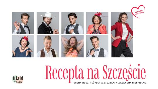 Komediowy spektakl „Recepta na szczęście” już w kwietniu w Sierpcu