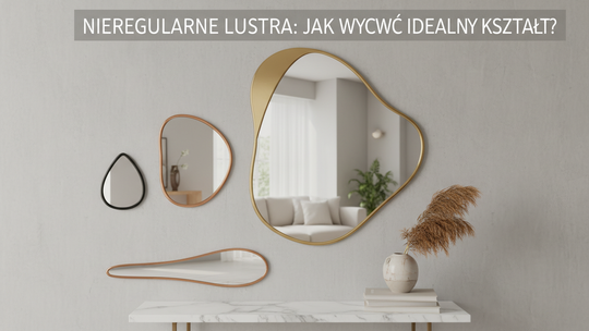 Nieregularne Lustra: Jak Wybrać Idealny Kształt?