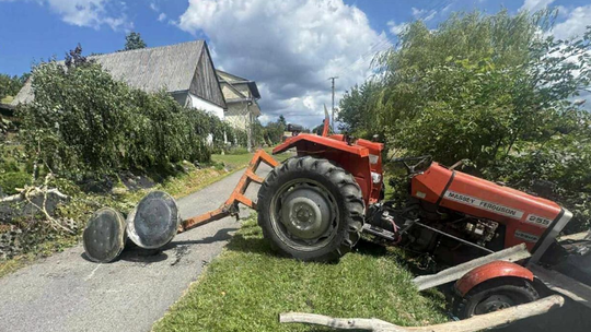 Pijany traktorzysta za kółkiem. Rekordowa ilość alkoholu w organizmie
