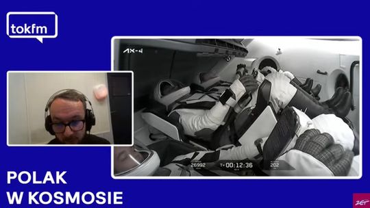 Polak poleciał w Kosmos