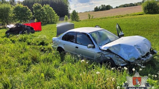 Śmiertelny wypadek na drodze W528 w gminie Morąg