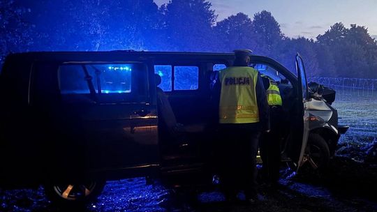 Śmiertelny wypadek na odcinku drogi pomiędzy miejscowościami Kraplewo-Dziadyk