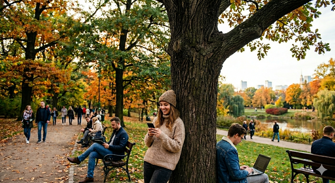 Drzewa z Wi-Fi już dostępne! Wystarczy się oprzeć, by złapać zasięg.