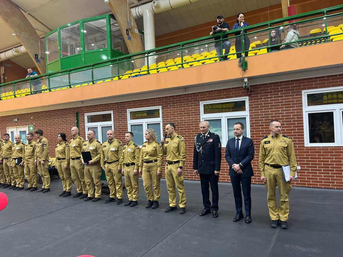 I Powiatowe Halowe Zawody Sportowo-Pożarnicze MDP w Iławie