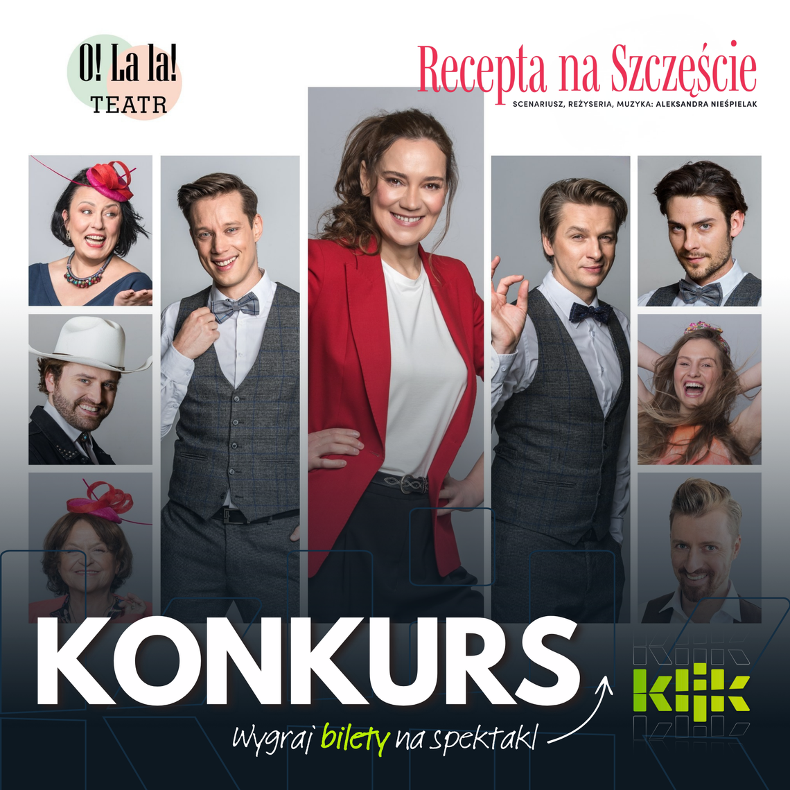 REGULAMIN KONKURSU Wygraj podwójne bilety na spektakl „Recepta na szczęście” w Sierpcu!