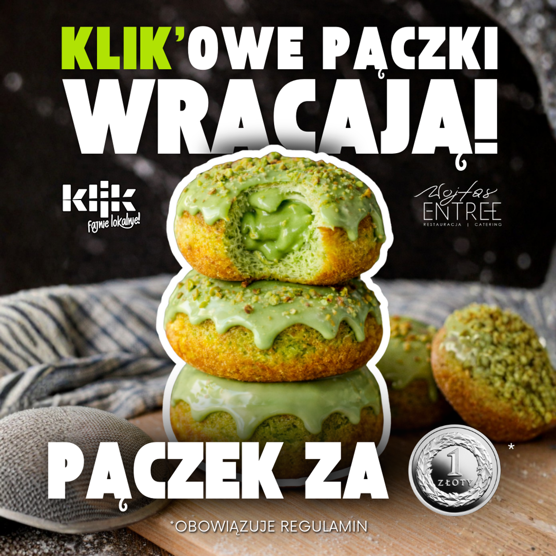 REGULAMIN PROMOCJI „Zielony pączek” w Wojtas Entree