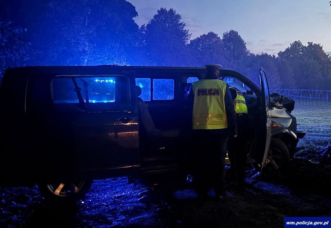Śmiertelny wypadek na odcinku drogi pomiędzy miejscowościami Kraplewo-Dziadyk Śmiertelny wypadek na odcinku drogi pomiędzy miejscowościami Kraplewo-Dziadyk