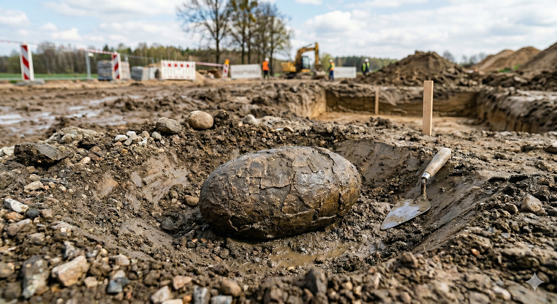 Ziemia pod Rypinem skrywała tajemnicę sprzed milionów lat. Czy to naprawdę ON?