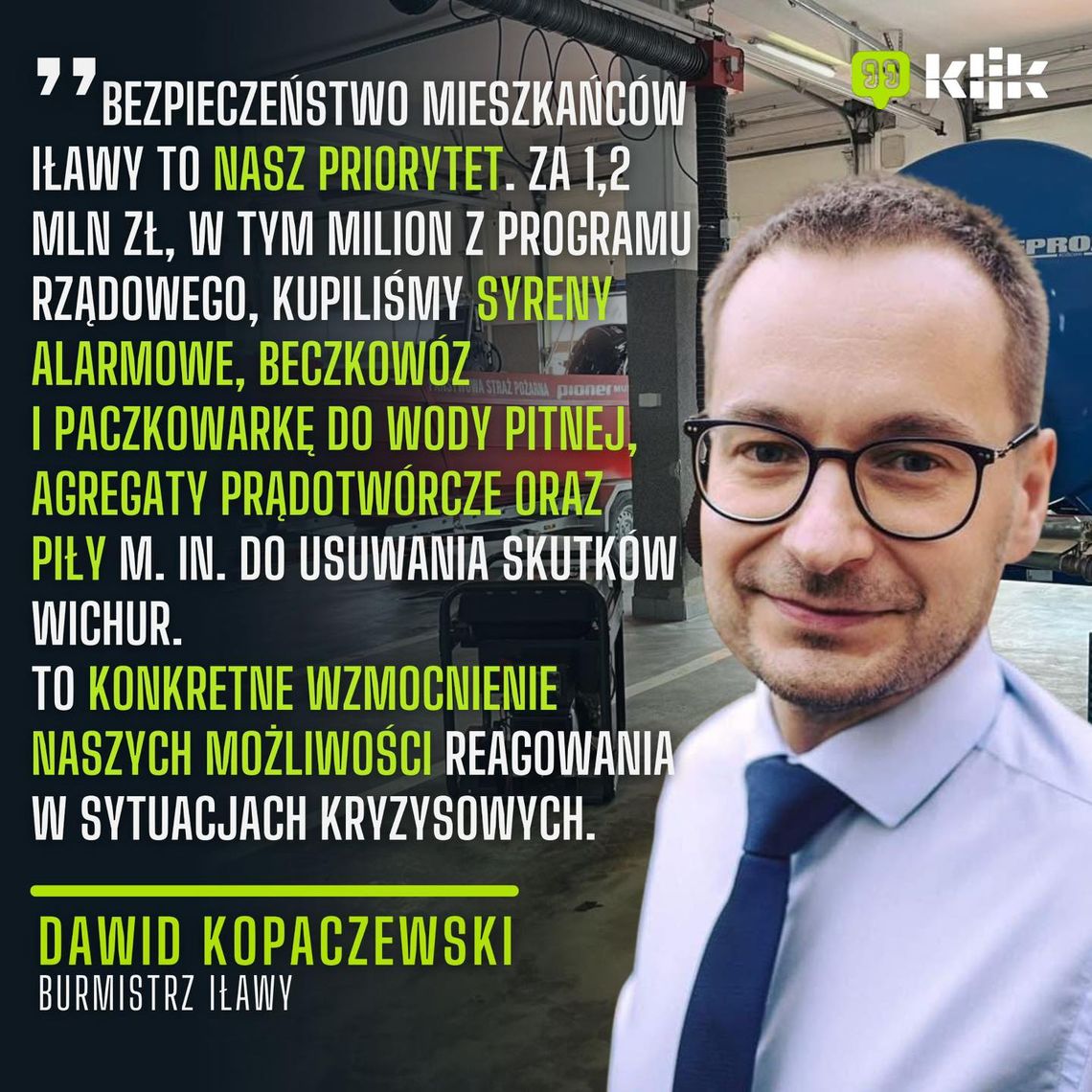 Zrealizowano kolejne działania wzmacniające lokalny system reagowania kryzysowego.