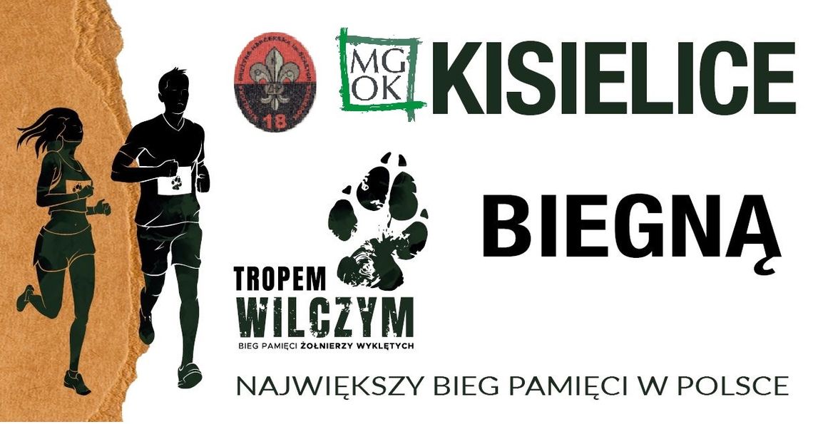 Bieg Pamięci Żołnierzy Wyklętych "TROPEM WILCZYM" w Kisielicach