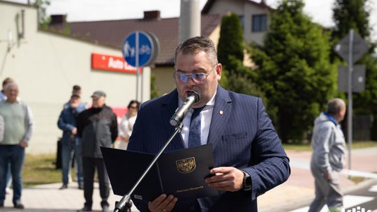 Oficjalne otwarcie przebudowanej drogi powiatowej nr 3703W – ul. Dworcowa w Sierpcu!